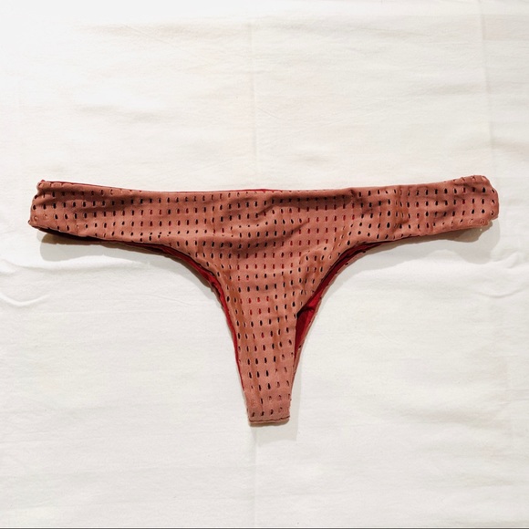 acacia swimwear Other - Hookipa Bottom in Lipstick Mesh acacia swimwear Other - Hookipa Bottom in Lipstick Mesh